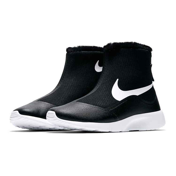 Nike Привет Удобные Нескользящие Высокие Детские Повседневные Кроссовки Детские Кроссовки Черные Белые 922869-005