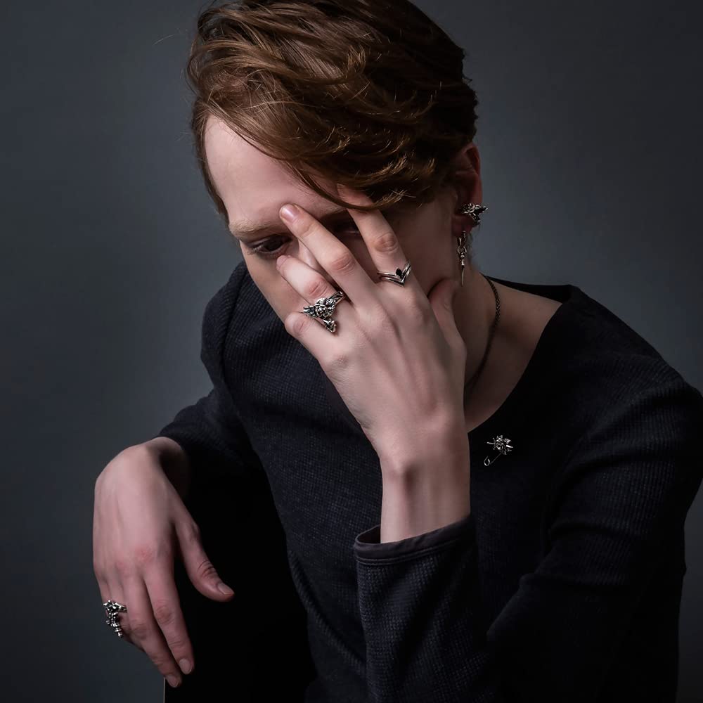 Artemis Kings Rose Free Silver and Brand Silver 925 Ring, Size, AKR0057, Accessory, Men's Women's, Jewelry, Ring,