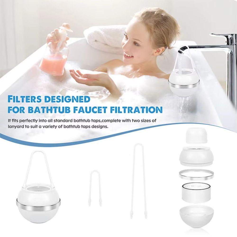 Easy Installation Bath Ball Filter Bathtub Water Filter for Softer and Healthier Skin