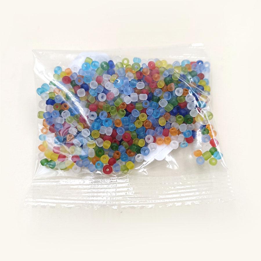 700 шт./пакет 3 мм прозрачные матовые цвета стеклянные бусины однородные круглые разделительные бусины для самостоятельного изготовления ювелирных изделий шитья