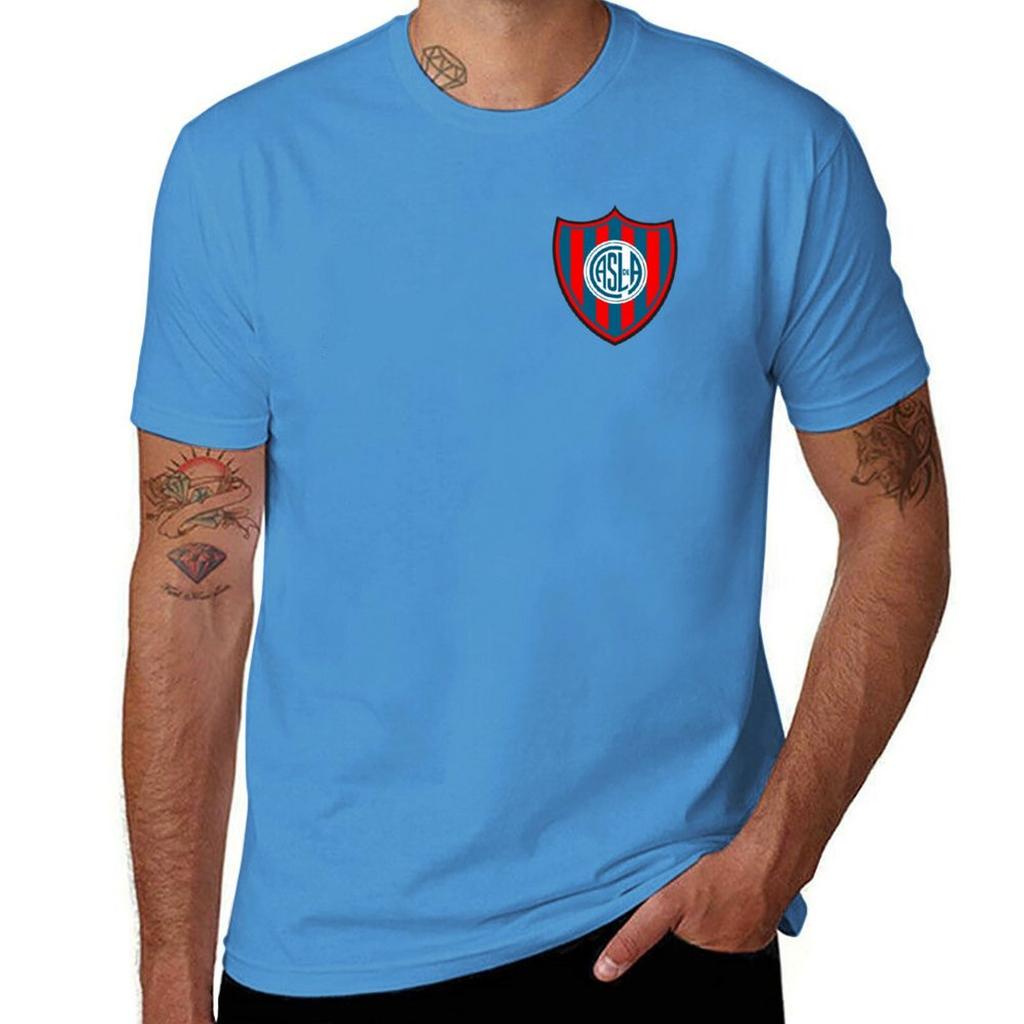 Club Atletico San Lorenzo T-Shirt Short sleeve tee blacks new edition Men's t-shirt