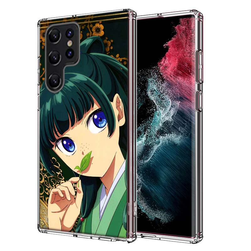 The Apothecary Diaries Capa Phone Case For Samsung S26 Ultra S25 Edge Galaxy S23 S21 S20 S24 FE S22 S10 Plus Cover Clear TPU She