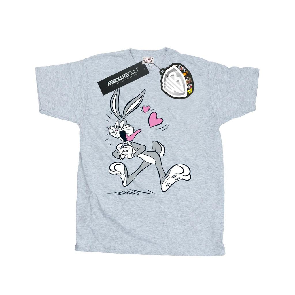 Looney Tunes Mens Bugs Bunny In Love T-Shirt