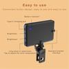 Tripod Camera Clip Clamp with 360 Degree Swivels Clip Camera Mount Photography Accessories Clamp 1/4'' Screw Clamp