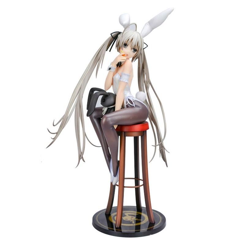 15 см Фигурка Аниме Yosuga no Sora Касугано Сора Сексуальная Девушка-Кролик ПВХ Фигурка Действия Декор Корпуса Компьютера Украшения для Автомобиля Игрушки
