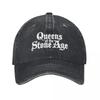 Queens Of Stone Age Baseball Cap American Unisex Men Sun-Proof Trucker Hat Spring Vintage Running Hippie Baseball Caps