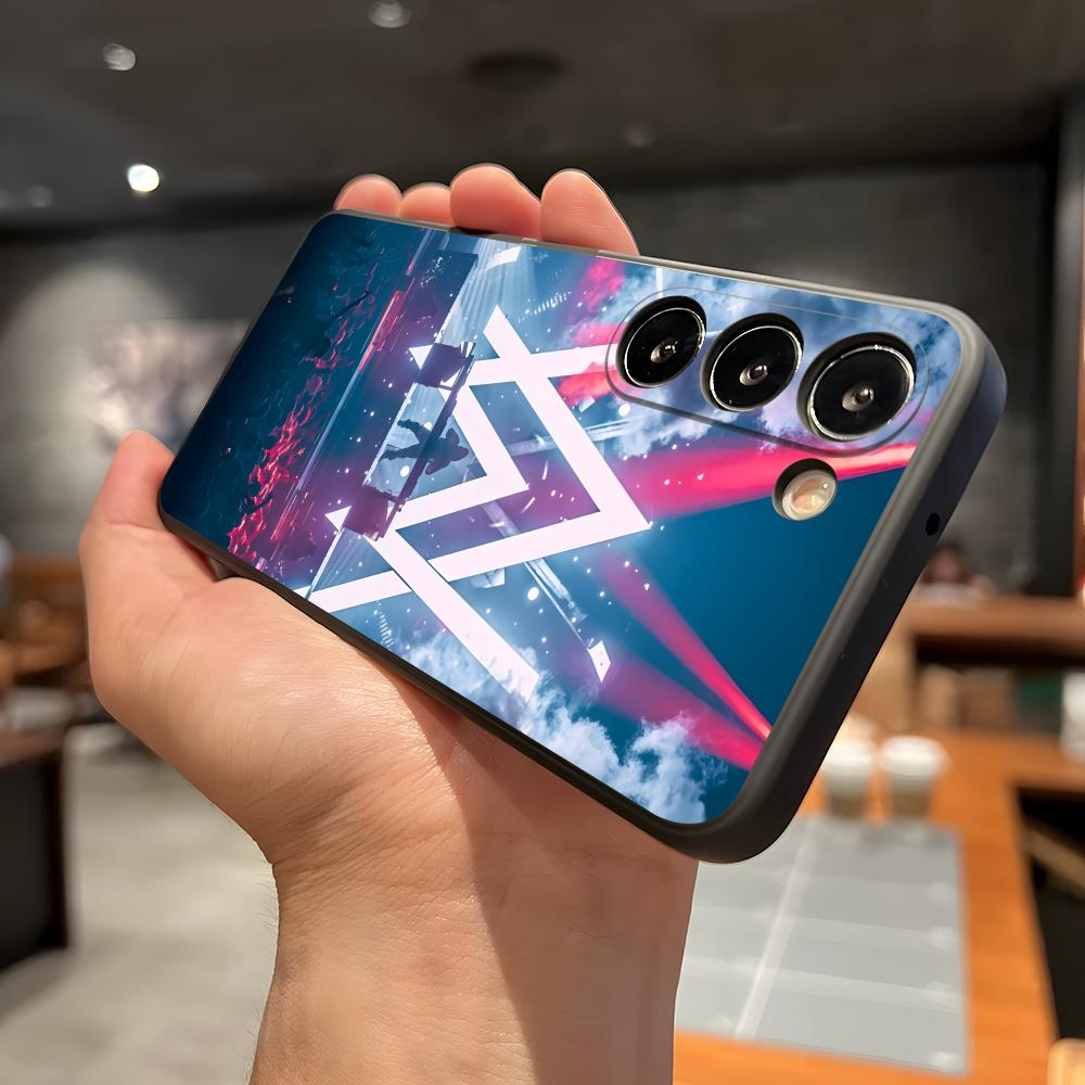 Мировой Хит DJ Алан Уокер Чехол для Телефона Для Samsung A56 A36 A26 A16 A15 A25 A35 A55 A14 A34 A24 A54 Черный Мягкий Чехол
