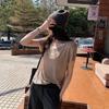 Чистое Желание Свободная футболка с V-образным вырезом, приятная к телу, с коротким рукавом - Летняя женская европейского стиля стройнящий топ 2026