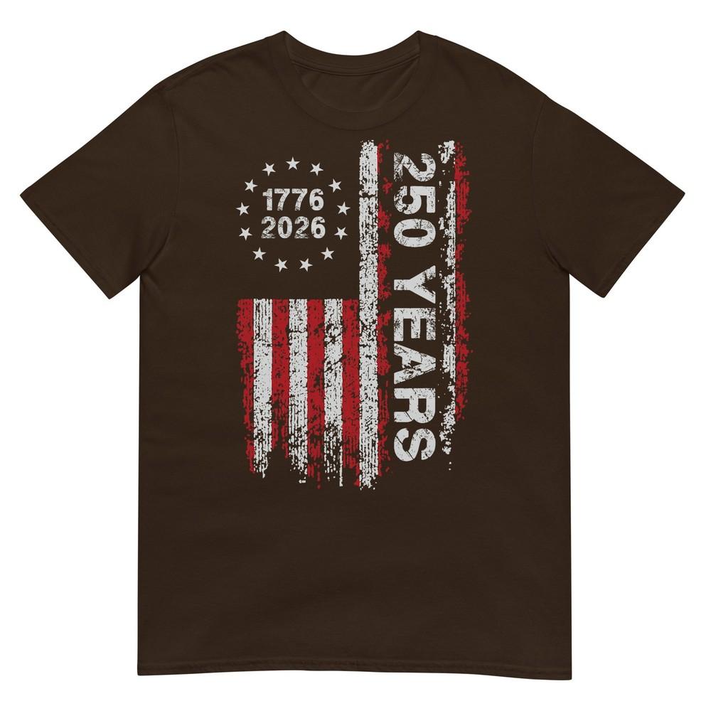 250 Years American Flag 250th Anniversary Usa Tshirt