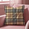 Checkered pattern Cushion Cover MultiScene Pillow Cover for Home  Car  Reversible Soft  Durable for Daily Use