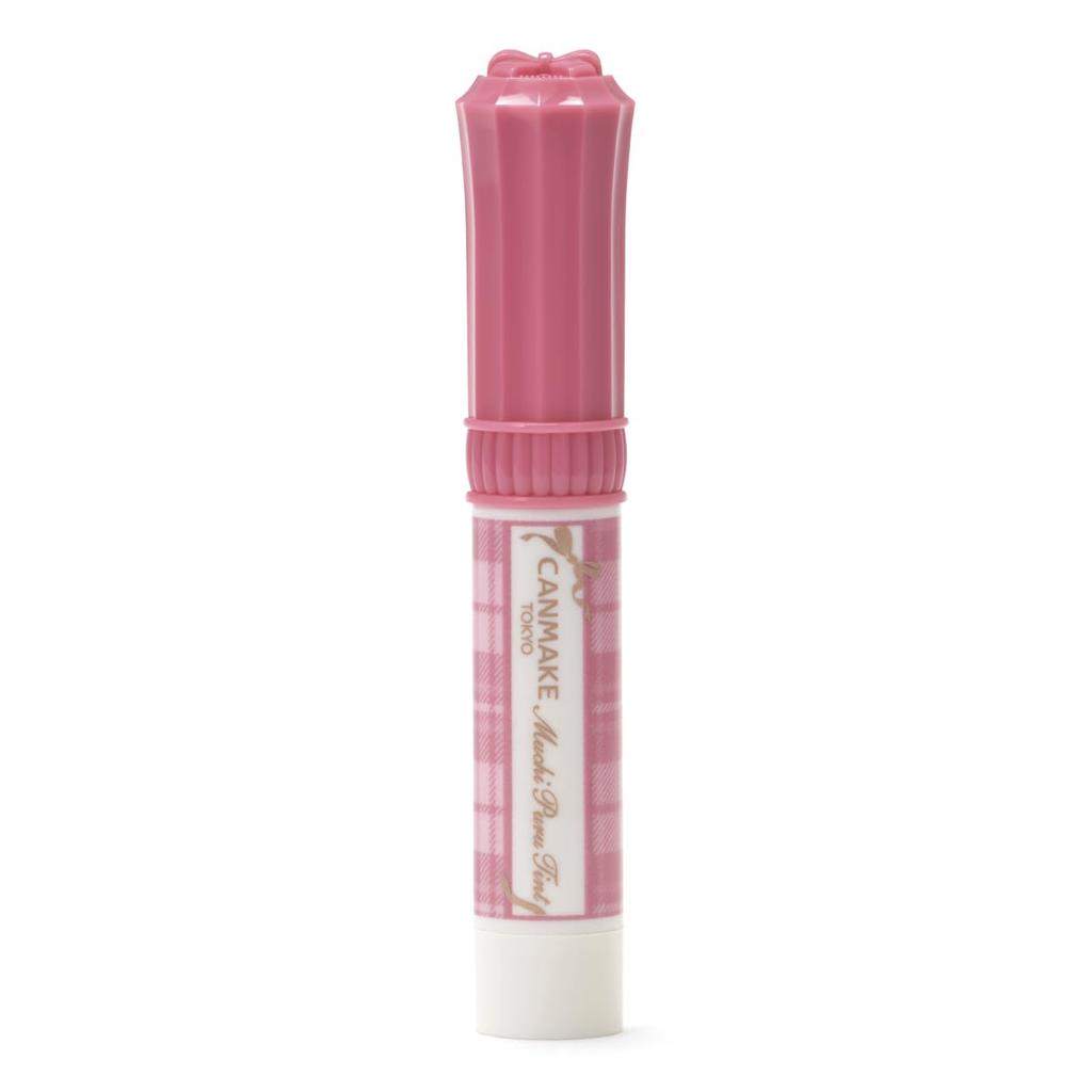 CANMAKE Блеск для губ Juicy Tint 06 Raspberry Cake, придающий объем, освежающий розово-розовый