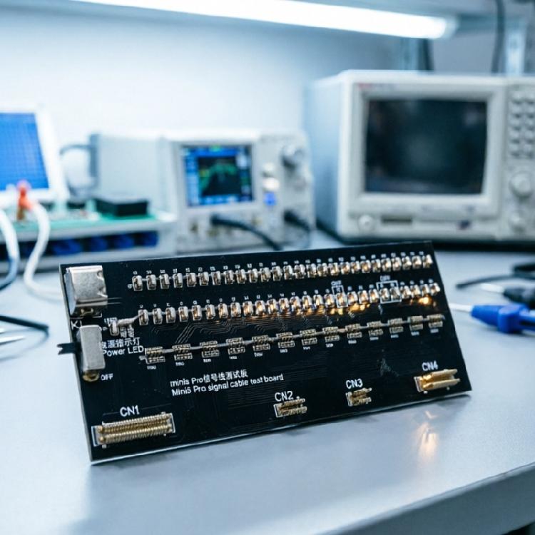 Диагностическая плата кабелей для Mini 5Pro для проверки сигналов с входом Type C, управляющей кнопкой, светодиодной индикацией состояния и четырехпортовой конфигурацией для сервисного использования