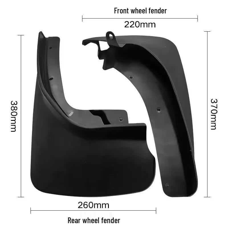 Мягкие грязезащитные щитки FitSoft для Ford Explorer (2011-2019 гг.)