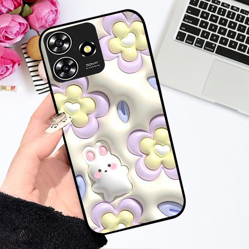 Cases For ZTE Blade V50 Smart Cute Astronaut Fashion Shockproof Soft Bumper For ZTE V50 Design 4G Coque For ZTE Axon 50 Lite