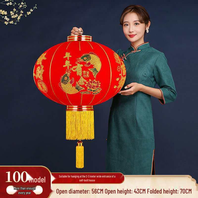 Новый стиль Красный фонарь с подсветкой для украшения на Новый год и Праздник весны