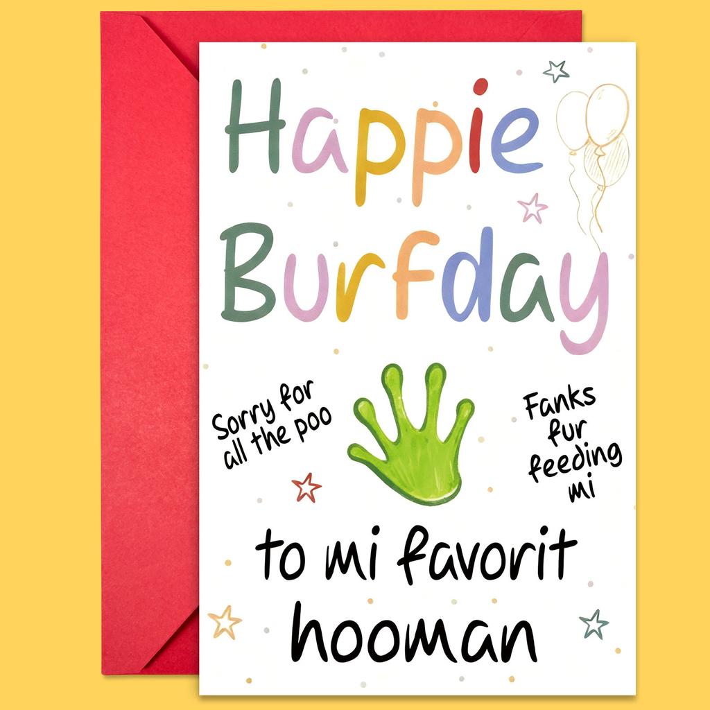 10 Cartoon Birthday Card Envelopes Set With A Variety Of Creative Birthday Greeting Cards