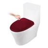 Toilet Cover Corn-patterned Fabric Elastic Strap Non-Slip Stable Toilet Seat Cover Multifunctional Bathroom Decor