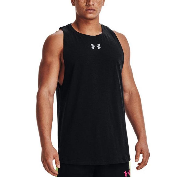Under Armour Мужская майка черная 1361901-003