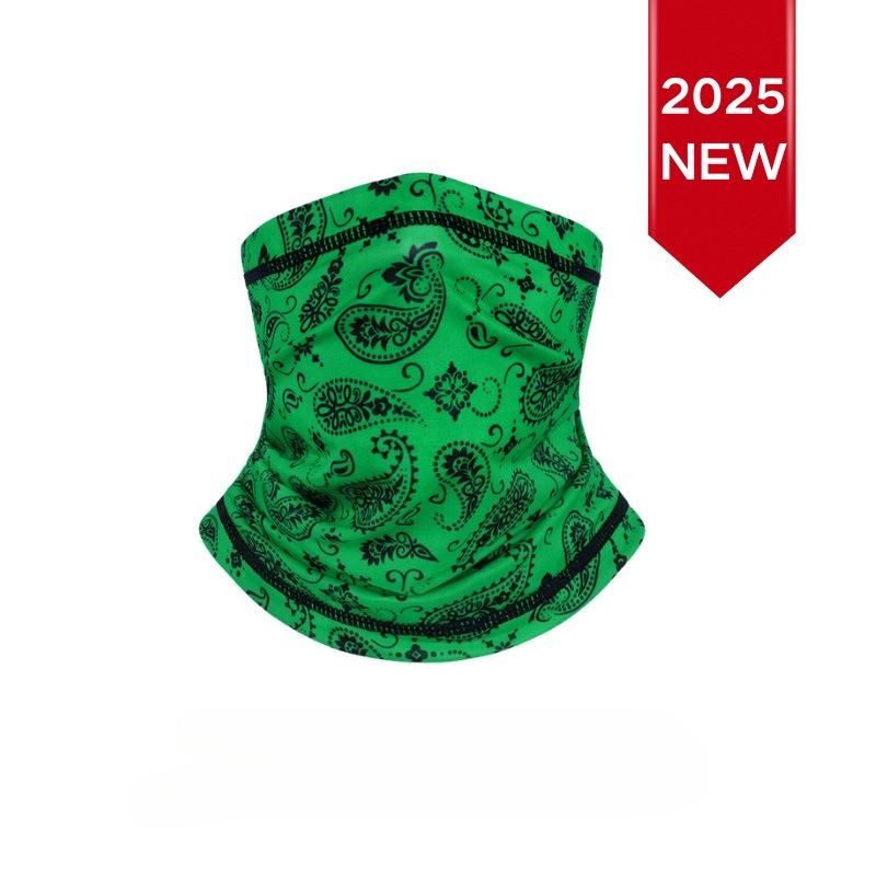 2025 New Outdoor Ice Silk Sun Protection Bib Spring and Summer Motorcycle Neck Cover Sports Magic Bandana Riding Mask Full Face