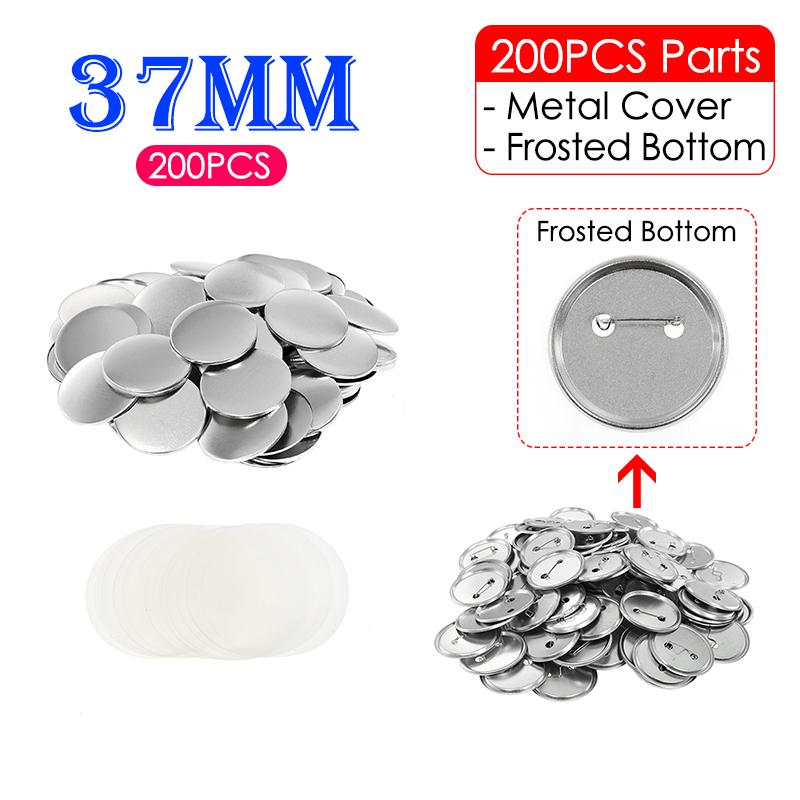 32-75mm Badge Button Mold Interchangeable Die for Button Maker Round/Heart Shaped Mold Badge Pins Parts Supplies for DIY Making