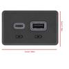 Двойной USB 3.0 порт для зарядки 13525889 13525891 13536385 Для внедорожников Серии 1500 2500 3500 Пикапов Улучшение интерьера