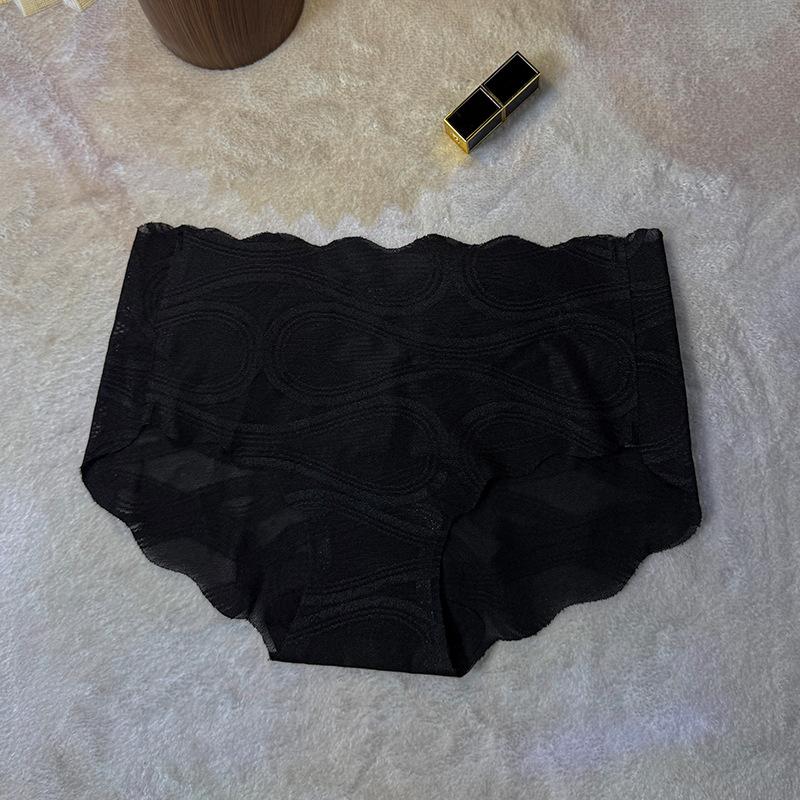 Женские весенне-летние новые сексуальные леопардовые трусы-слипы из ледяного шелка с низкой посадкой и хлопковой ластовицей