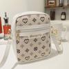 Printed Mobile Phone Bag Small Square Bag Deluxe Women's Shoulder Bag