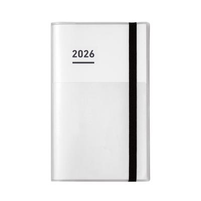 KOKUYO Планер Jibun Techo First Kit 2026 Месячный/Недельный A5 Слим Белый Ni-JF1W-26 (Начинается в ноябре 2025 года)