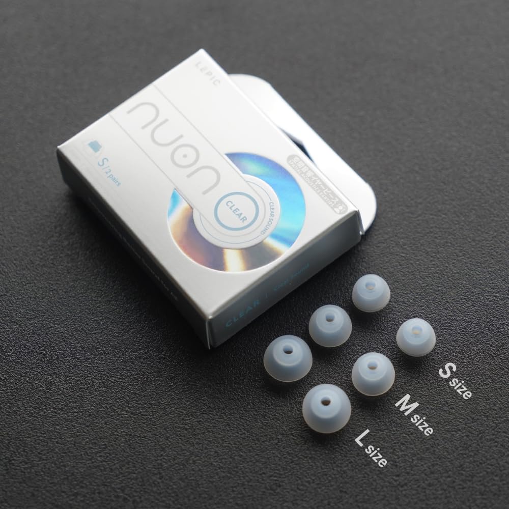 LEPIC nuon clear spatial acoustic M 2 совместимы с проводными наушниками Award LPC-NC-STD-M наушники, размер, пары, наушники/беспроводные [Победитель VGP2025]