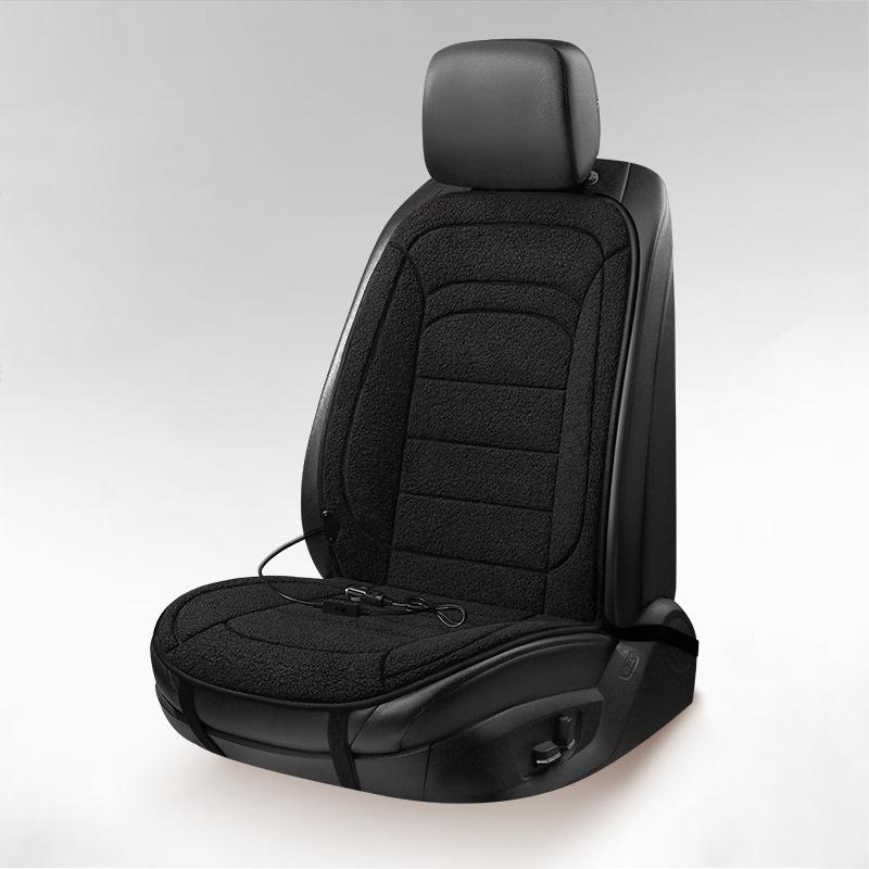 12 В чехол для автомобильного сиденья с подогревом, универсальный быстросохнущий чехол для подушки сиденья автомобиля, зимние теплые авто коврики с подогревом