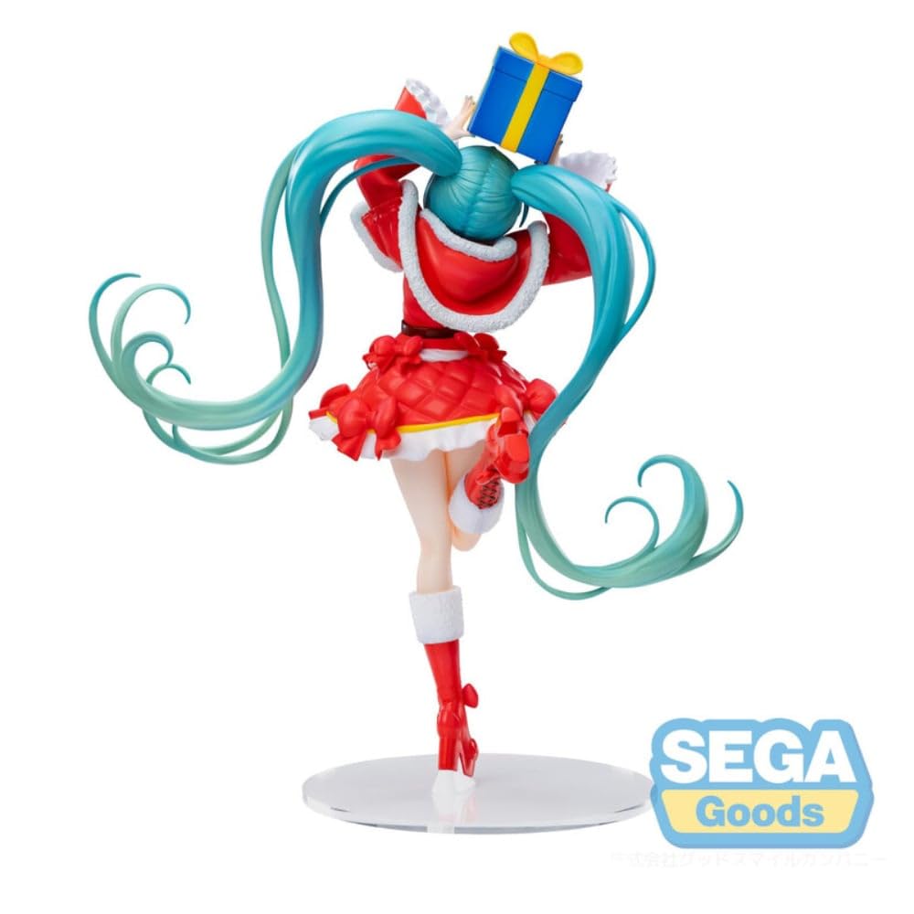 Sega Hatsune Miku Рождество 2024 Hatsune Miku Luminasta Версия Фигурка 19см