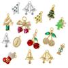 Sweet And Cute Christmas Bells, Gift Socks, Christmas Tree Pendant, Cherry Candy Pendant Vd1702-1712