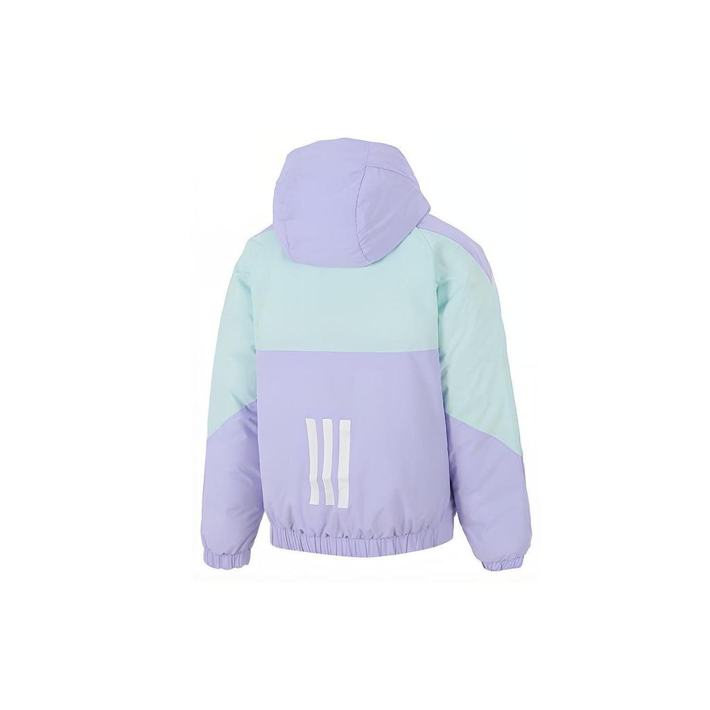 Adidas Womens Color Block Down Jacket Women Jacket Light-Purple GT6546