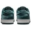 Nike Dunk Low Green Velvet Women Sneakers Teal Dark-Atomic-Teal Sail DZ5224-300