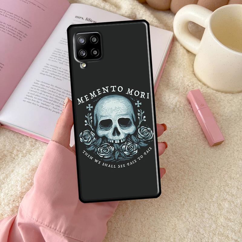 Memento Mori For Samsung Galaxy A54 A34 A14 A13 A52 A32 A12 A22 A72 A52S A33 A53 A73 A71 A51 Phone Case