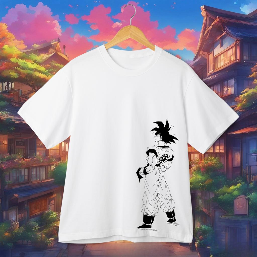 Футболка Dragon Ball Сон Гоку Классический Манга Стиль Аниме Стритвир Графическая Футболка Повседневный Топ для Мужчин Фанатов Dragon Ball