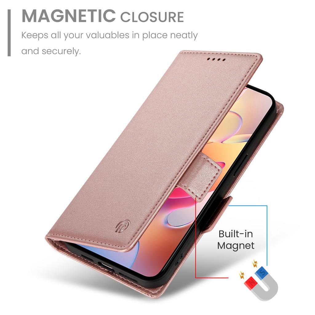 For Samsung Galaxy A17 5G/A17 4G/A26 5G Stand Case PU Leather Wallet Phone Cover
