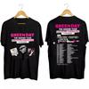 Green Day The Saviors Tour 2024 Унисекс футболка для мужчин женщин S-4XL