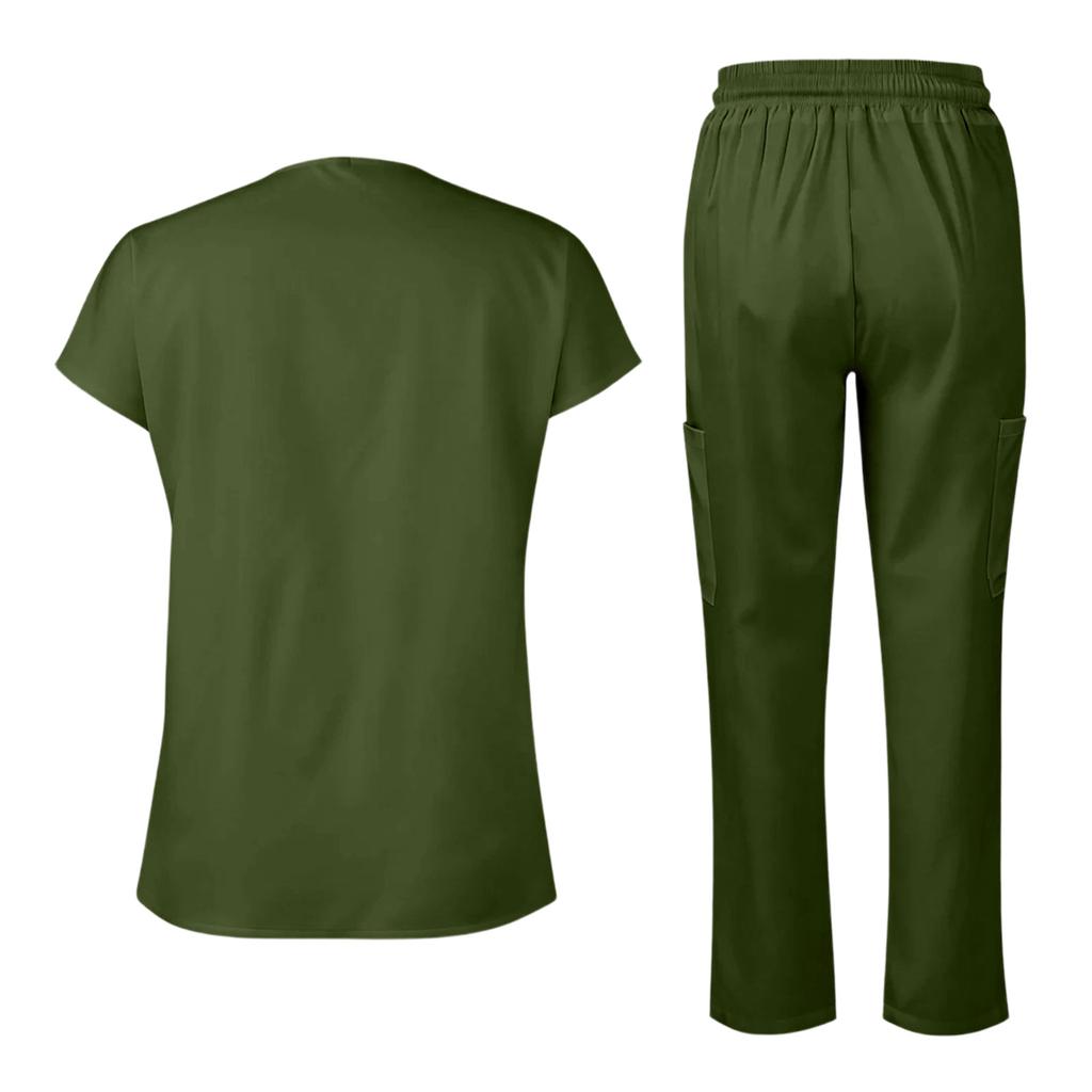 Женский комплект: быстросохнущий разноцветный жилет с карманами и брюки, сухая рабочая одежда