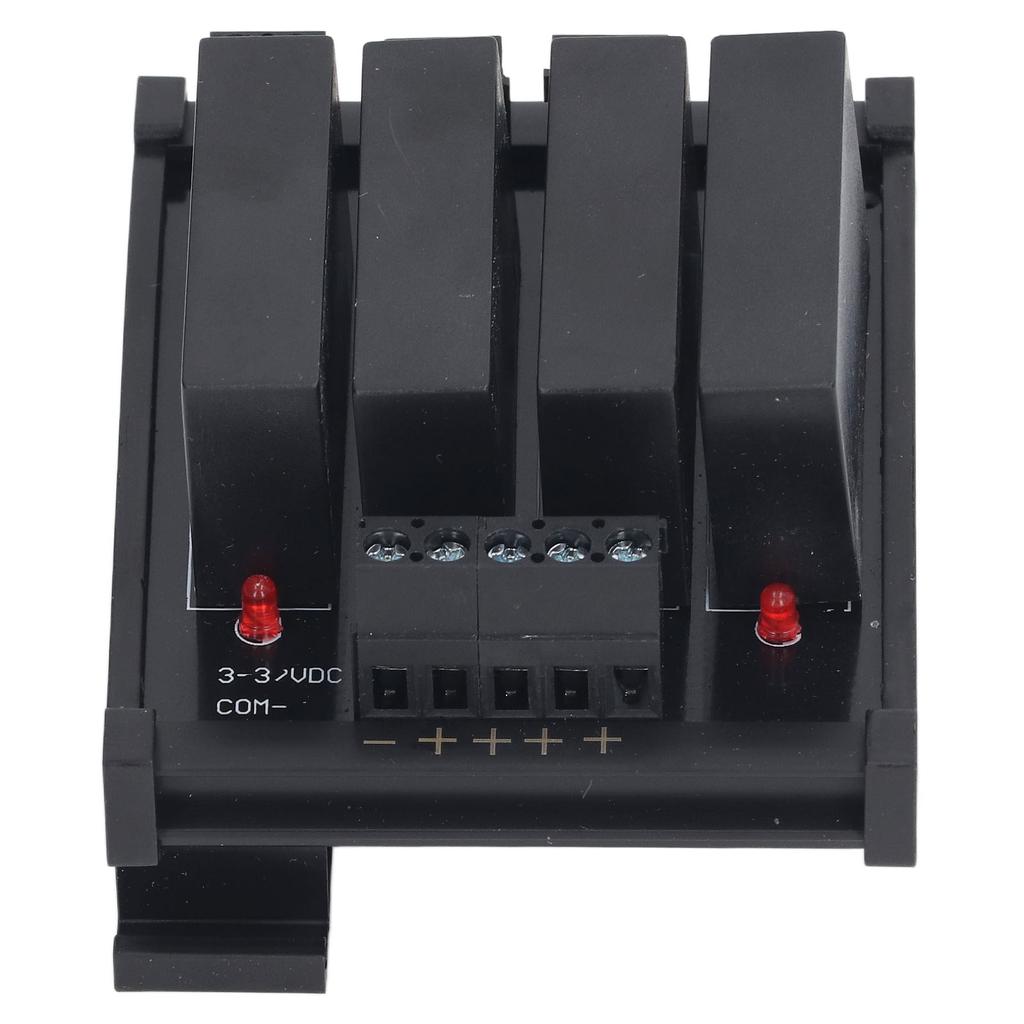 4-канальный модуль реле DC-DC DIN-рейка Твердотельное реле Общий отрицательный вывод Вход 3–32 В 5–8 А 5–60 В
