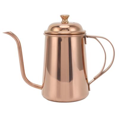 650 мл чайник для заваривания кофе из толстой нержавеющей стали 304 с гибким горлышком