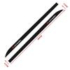 2pcs Car Door Side Skirt Sill Stripe Carbon 3D Sticker Decals For Citroen C1 C2 C3 C4 C5 C6 C8 C4L DS3 DS4 DS5LS DS6 alb256