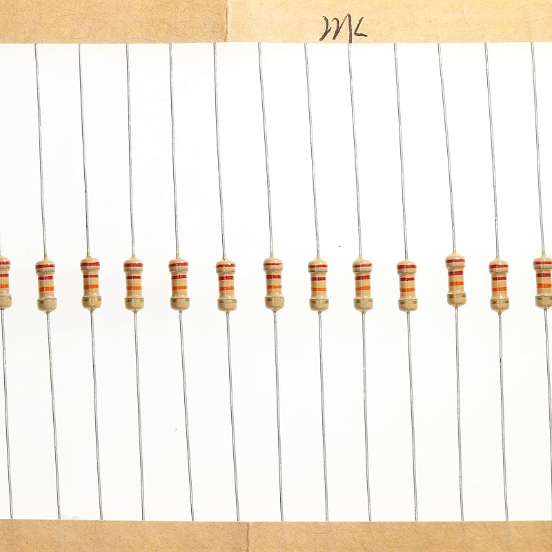 200 Pieces 0.25 Watts 1/4W 680R 680 Ohm 5% Carbon Film Resistor