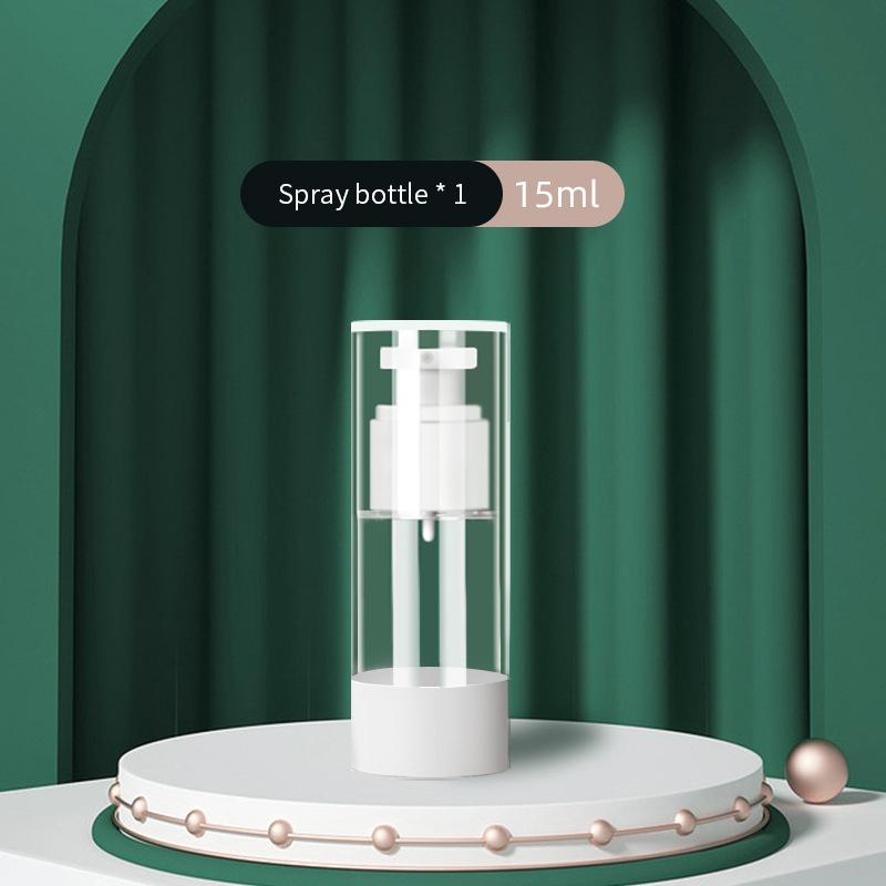 15 мл, 30 мл, 50 мл, прозрачная безвоздушная косметическая бутылка с насосом для крема, дорожный размер, дозатор, контейнер для макияжа для крема-геля, лосьона