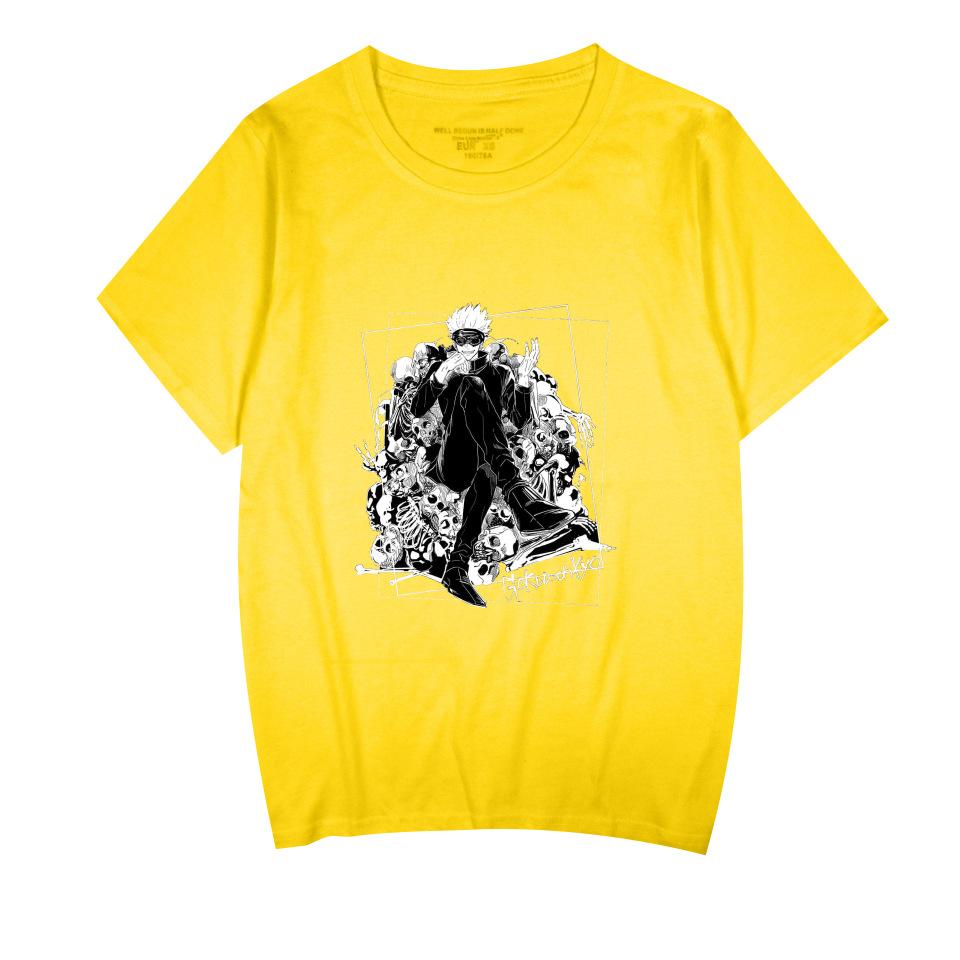 Summer Women Men's Short Sleeve Tshirt Jujutsu Kaisen Anime Clothing New Men Tee Shirt Cosplay T-Shirt