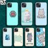 Чехол для телефона с мультяшным бегемотом для iPhone Samsung Galaxy Redmi Xiaomi Oppo OnePlus Note SA 7 8 9 10 11 12 13 14 20 21 22 23 53 54 Pro Max Plus Ultra