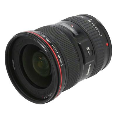 Used Canon Interchangeable Lens / 17-40mmL EF17-40mm F4L USM Grade B 67