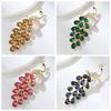 Retro Peacock Collar Pins Fashion Crystal Corsage Pin Personality Peacock Brooch Women