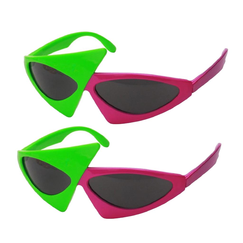 2x Новинка Roy Purdy Солнцезащитные очки для вечеринки Смешные очки для глаз Костюмы Фотореквизит