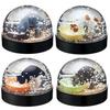 Water Dome Factory Cat Litter Snow Dome 2 Types Set Full Gacha Gacha Capsule Toy [4 Complete]